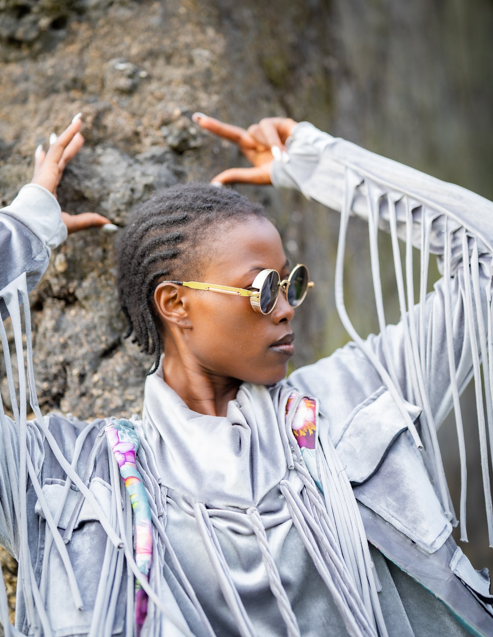 Editorial shoot featuring Accessories outfit