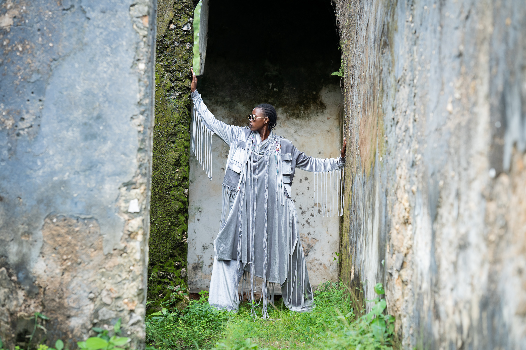 Editorial shoot featuring Evening outfit