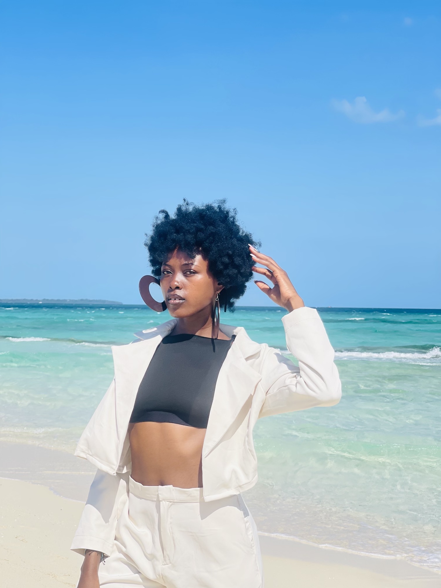 Lifestyle shoot featuring Accessories outfit